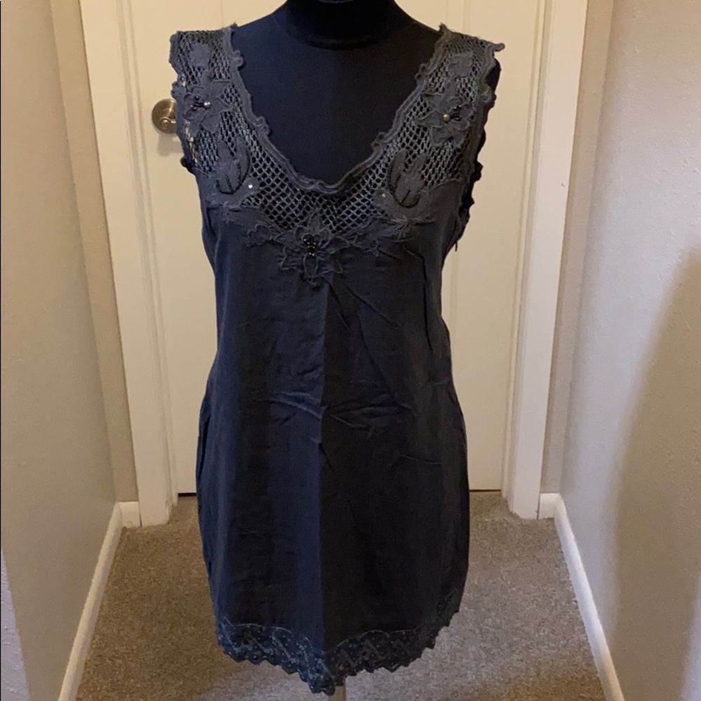 Free People grey dress